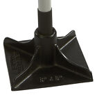 Strongway 8in  X 8in  Steel Hand Tamper 48in   w steel Handle