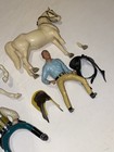 Lot Of 2 Toy Horses   Riders Saddles  Hartland  Breyer Wyatt Earp  Lucas Mccain