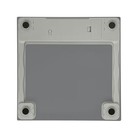 Digital Bathroom Scale For Body Weight  400 Lb Capacity  11x11 Tempered Glass   