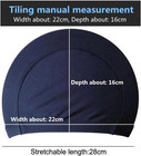 Swim Cap Fabric Breathable Swimming Caps 7 Pack Elastic Hat Men Women Gym