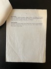 Ragtime May 1996 Pre-broadway Reading Program Rare Ahrens Flaherty Broadway