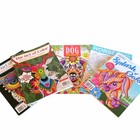 Adult Coloring Book Lot Of 5 Nature Dogs Horses Relax Like New Mixed Brands
