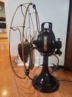 16  3 Star Ge Oscillating Fan  Brass Cage And Blades   3 Speeds  1917