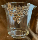 Arthur Court   Large  grape  Ice Bucket   Champagne Cooler And Ice Scoop   Euc