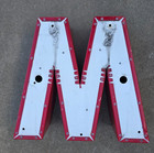 Vintage Metal Marquee Light Up Industrial Letter W Or M Not Working 14 5 Inches