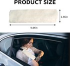 2pcs Soft Plush Car Seat Belt Pads For Shoulder And Neck Protecti Color  White