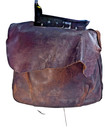 1962 Usps Vintage Leather Messenger Bag U s  Mail Postal Carrier