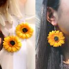 Fashion Flower Crystal Earrings Stud Women Drop Dangle Wedding Party Ear Jewelry