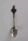 Vintage Silver Jerusalem Cross Souvenir Silver Spoon 900 Silver