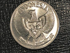 High Grade Bu 1961 Indonesia Aluminum 50 Sen Coin-feb285