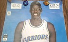 1989 Vintage Golden State Warriors Manute Bol Autographed Campbell s Soup Poster