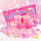 6 Pack Slimes Kit  Pink Slime Kids  Cloud Butter   Clear Slime Party Favors toys