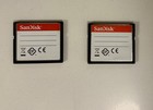 Lot Of 2 - Sandisk Extremepro 64gb Cf Memory Card Extreme Pro 64 Gb 160mb s