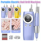 Professional Electric Nail Drill Lcd 45000 Rpm Pro Machine Manicure Pedicure Bit