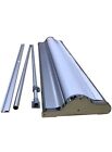 4 Pc 33   x 65 -80 Delux Retractable Banner Stand Roll Up Trade Show  wholesaler   
