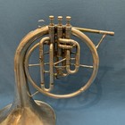 1920   s Silver H   A Selmer U  S  Mellophone With Key Changer   Case 2694 Plays