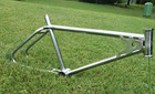 Rare  1978 Panda Supercross 4 Loop Tail Bmx Frame  Real Og Old School 20 5  Tt