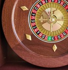 Renzo Romagnoli Solid Mahogany Roulette Wheel Case Set - Retired And Rare Unused