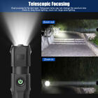 Tactical Flashlight Small Led Torch Light Mini Super Bright Penlight Usb Cob