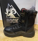 Rocky Fort Zipper Waterproof Combat Tactical Black Size9 5 W