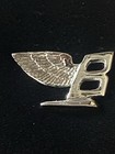 Bnib Rare New Style Bentley Flying B Logo Lapel Pin Badge