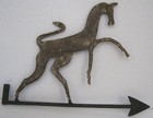Antique Horse Weathervane Iron