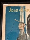 Original Ww1 1918 Joan Of Arc Saved France  Poster World War One 20   x30    Read