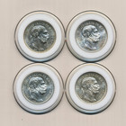 1912-1914-1915-1916  Hungary 1 Korona - Francis Joseph I  4 Pieces 
