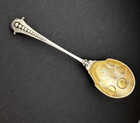 Gorham Coin Silver Serving Spoon Ball Handle 10 