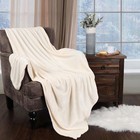 Fleece Blanket  Plush  Fluffy  Soft  Decorative Blankets For Bedroom  Sofa  F   