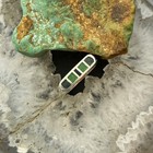 Carolyn Pollack Sterling Silver Chip Inlay Lapis   Turquoise Ring For Women