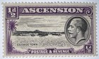 Travelstamps  1934 Ascension Stamps Sg 21   Sc 23 - 14 Perf - Kgv - Mint Mogh