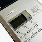 Sony Mz-r55 Portable Minidisc Md Recorder Player Silver Tested Working Japan