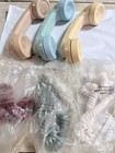 Vintage Western Electric Bell System Red  Green  Ivory  Yellow and Baby Blue Lot