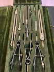 Keuffel   Esser Drafting Set   vintage Complete-engineering Instruments-precad