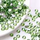 1440 Light Gree Flatback Crystal Rhinestones Round Beads Nails Crafts Decoration