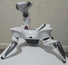 Wowee Full Size White Roboquad Robot R c   Remote 2007 Used Tested