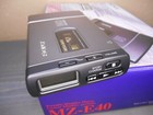Sony Mz-e40 Mega Bass Portable Minidisc Player With Box   Instructions Two Disc