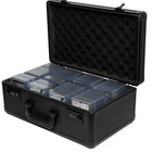 164 Psa Graded Card Storage Box 4 Slots Sports Card Holder Case Coded Lock