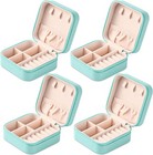 Neveika Mini Jewelry Box Leather Jewellery Ring Organizer Case Storage Gift B   