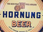 Vintage 1938 Hornung Beer Tray Jacob Hornung Brewing Co Philadelphia  Pa  Ex  