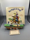 Schylling Vintage Reproduction Roy Rogers   Trigger Tin Wind-up Toy W box
