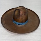 Vintage 1920s-1950s Copper Cowboy Hat Sombrero   Ashtray Or Trinket Dish Tray