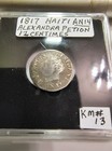 1817 Haiti Silver Alexandra Petion 12 Centimes An 14 --km 13