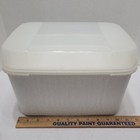 Vintage Tupperware 2579a-2 Storzalot Flip Top Multi-keeper Hinged Container Euc