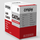 Cat5e Ethernet Cable Cmp Plenum 1000ft Bulk Solid 24awg Wire Rj45 Net Lan Cord