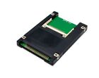Dual Compact Flash Cf To 44 Pin Ide pata 2 5  Adapter Enclosure  Black Sd-ada   