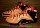 Nike Lebron Xii 12 Gs Witness Basketball 685181-830 Youth Us 6 5 Orange  160 New