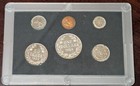 1969 Liberia - Official Proof Set  6  - U s  Mint - Orig  Black Plastic Case