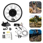 26  48v 1500w Electric Bicycle Motor E-bike Front Wheel Lcd Conversion Kit New
